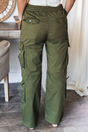 The Carson Cargo Pants- Olive