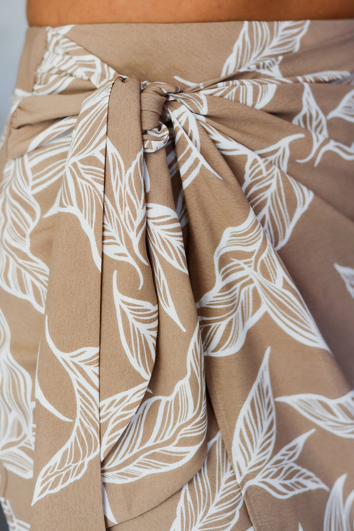 Olivia Floral Wrap Skirt