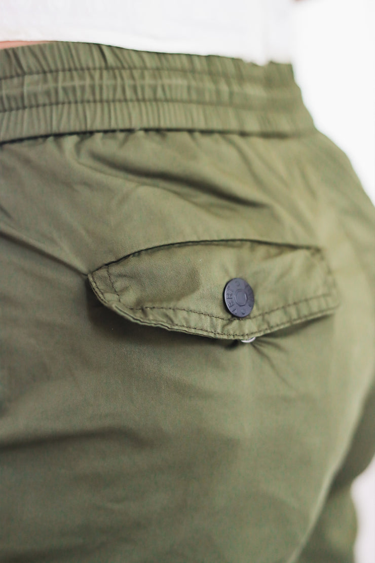 The Carson Cargo Pants- Olive