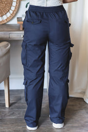 The Carson Cargo Pants- Navy