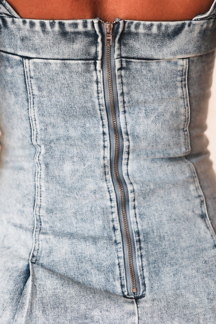 The Andy Denim Dress