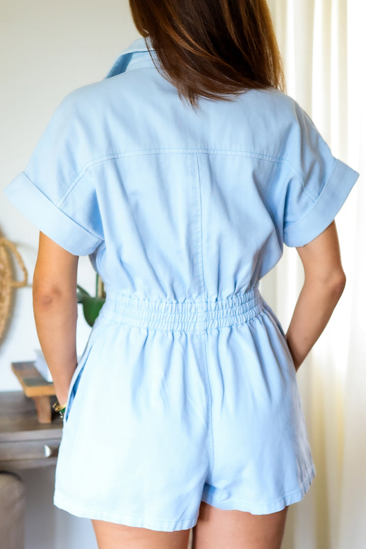Cristie Button Down Romper