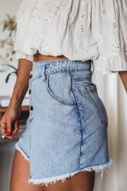 The Cece Denim Skirt