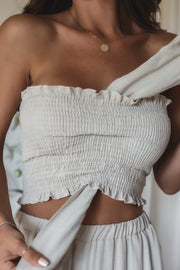 The Xandra Linen Set