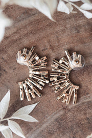 The Zuri Crescent Earrings