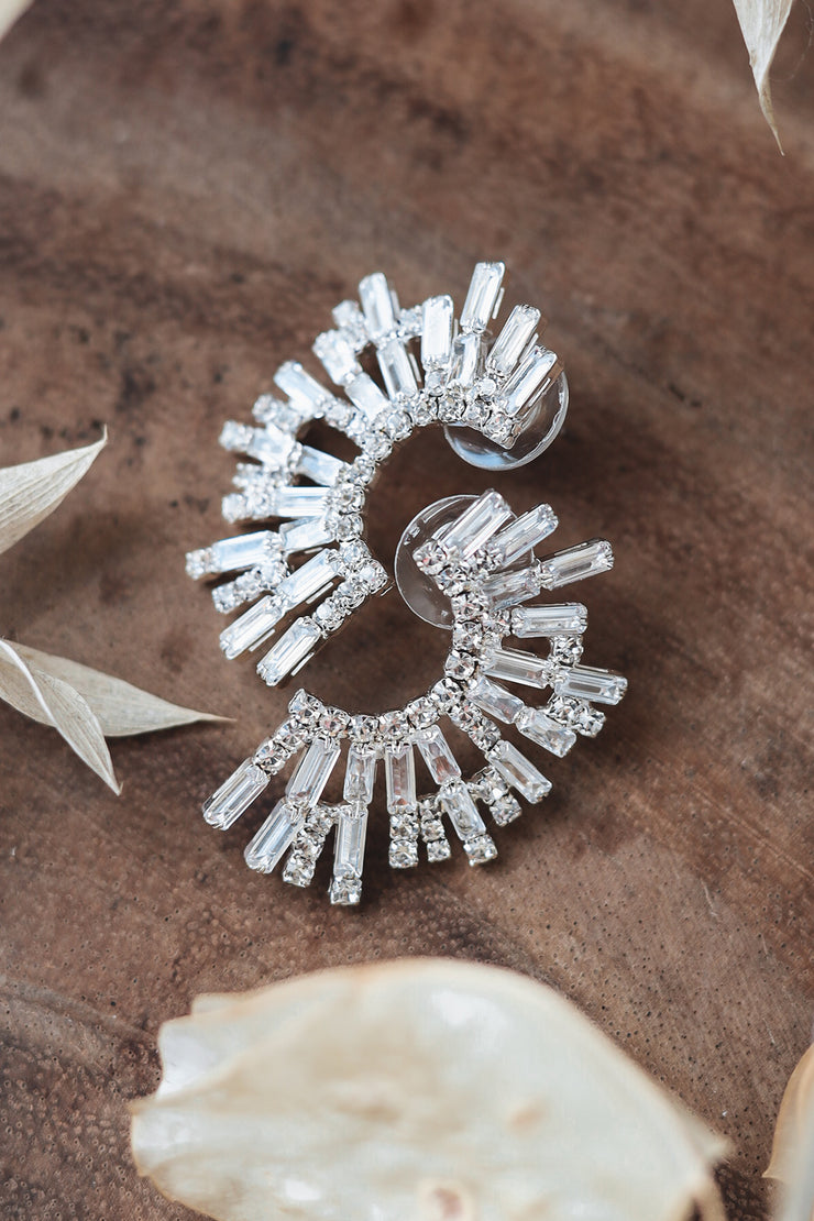The Zuri Crescent Earrings