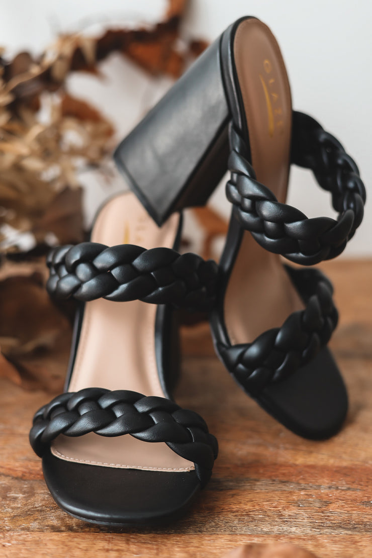 The Laura Braided Heels-2 Colors