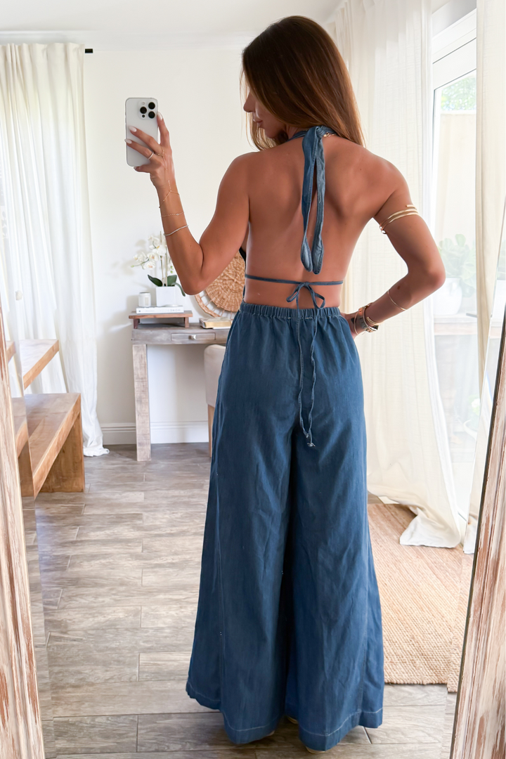 Kayla Halter Jumpsuit