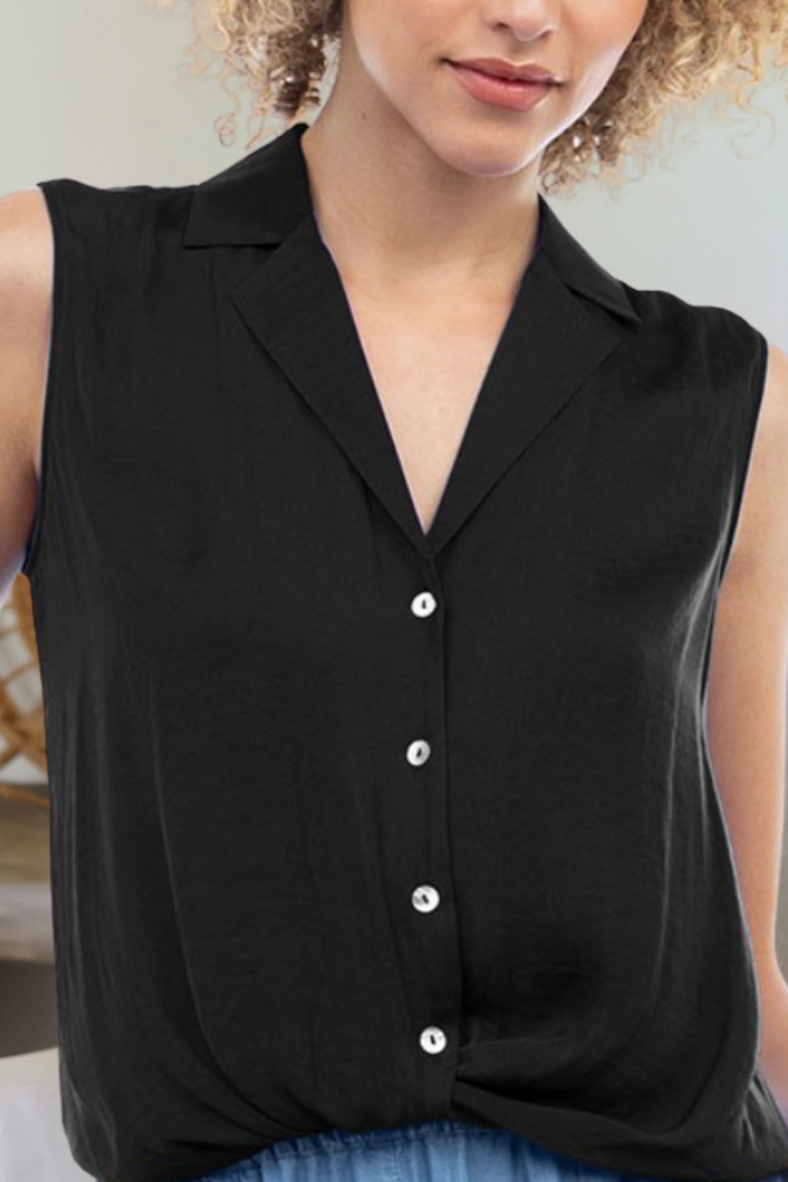 Monica Knot Blouse- 3 Colors