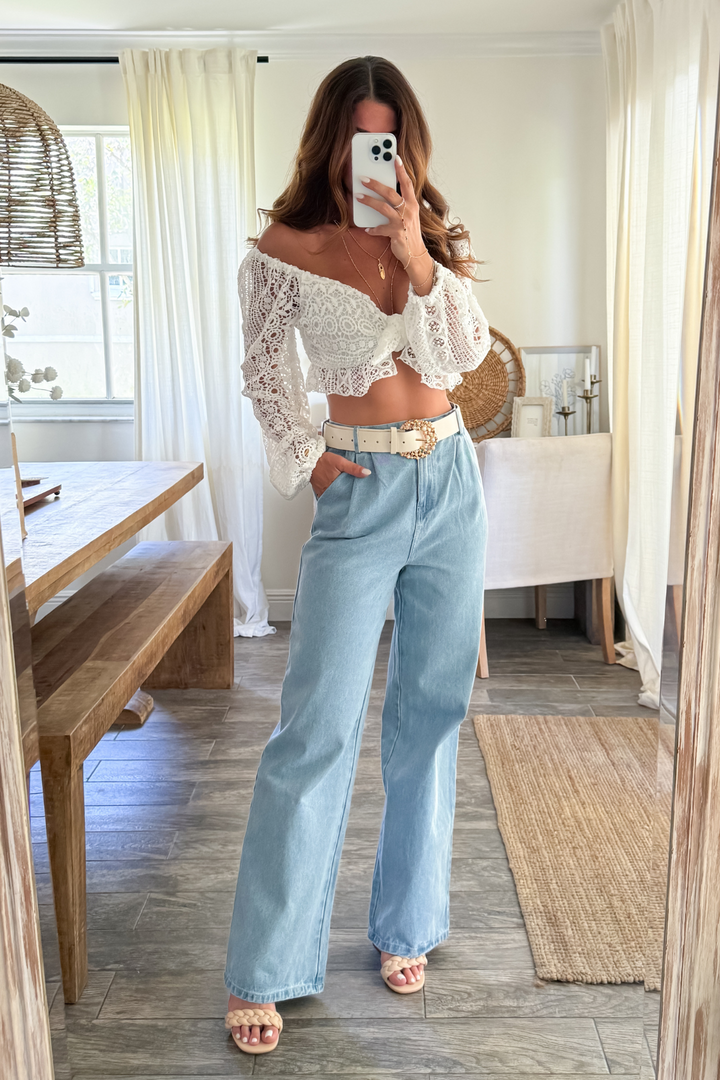 Sadie Denim Trousers