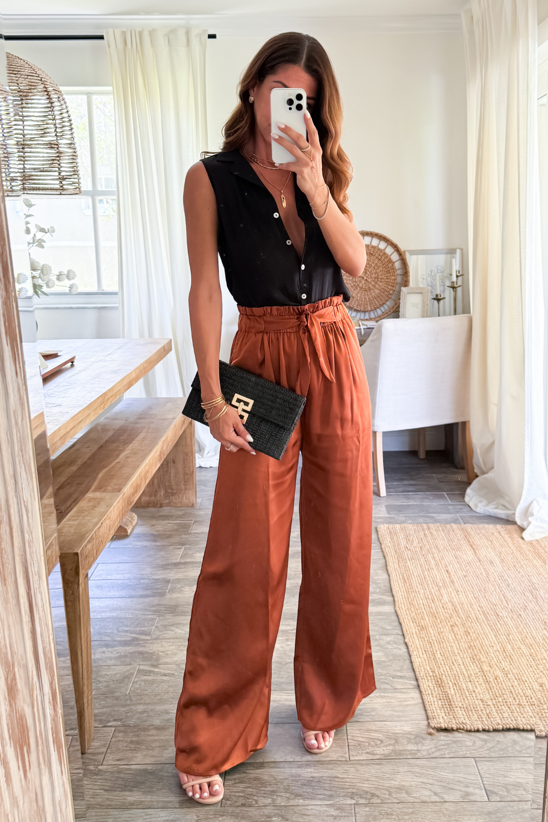 Monica Knot Blouse- 3 Colors