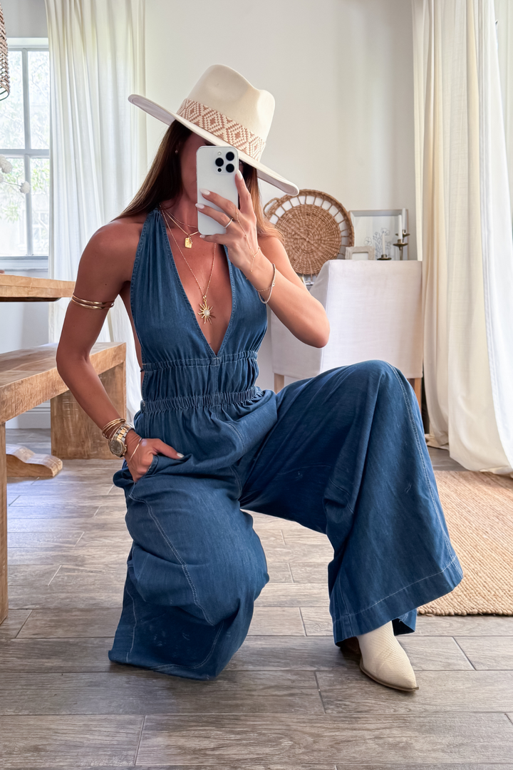 Kayla Halter Jumpsuit