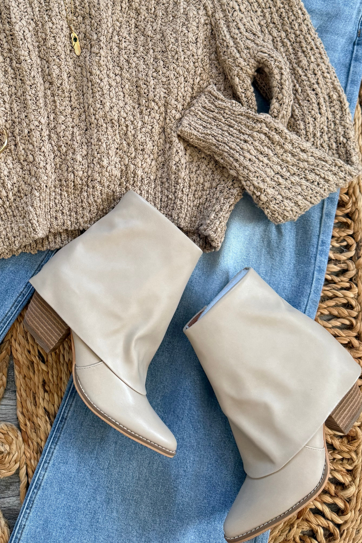 Jessica Booties - Taupe