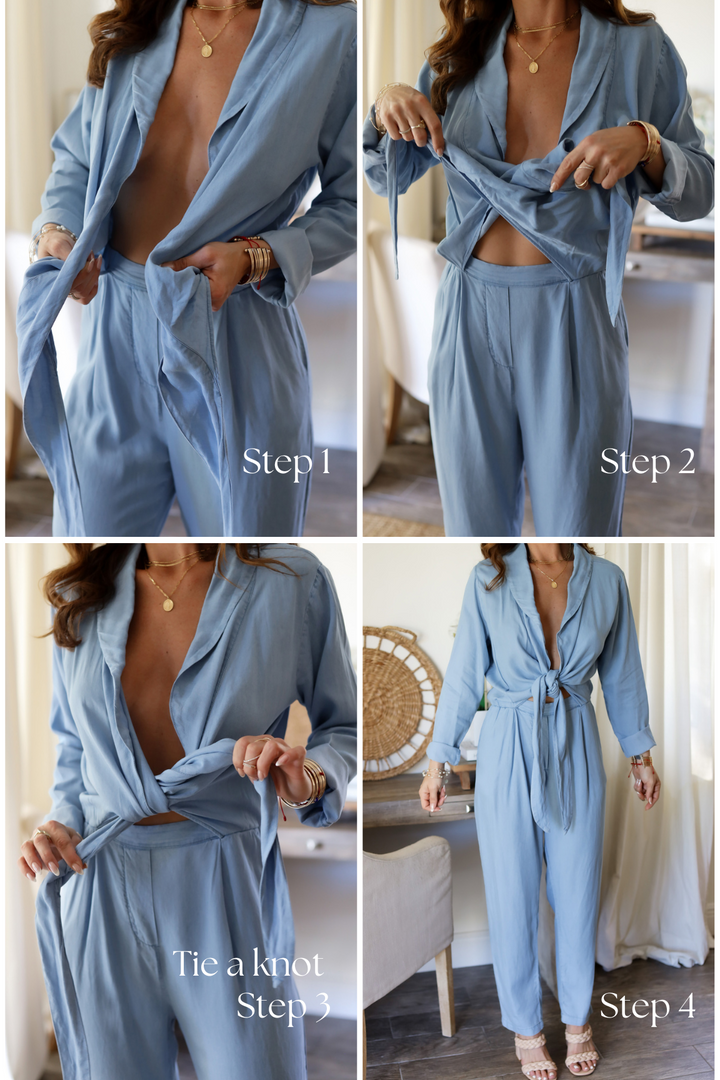 Jovi Chambray Jumpsuit