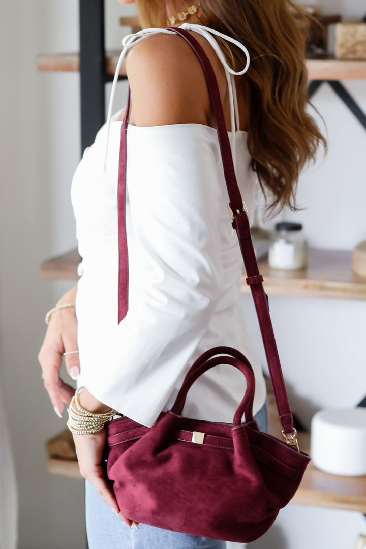 Selena Suede Crossbody