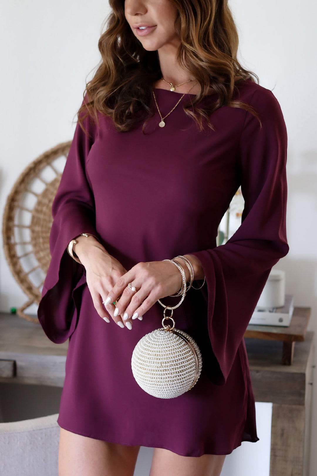 Celeste BellSleeve Mini