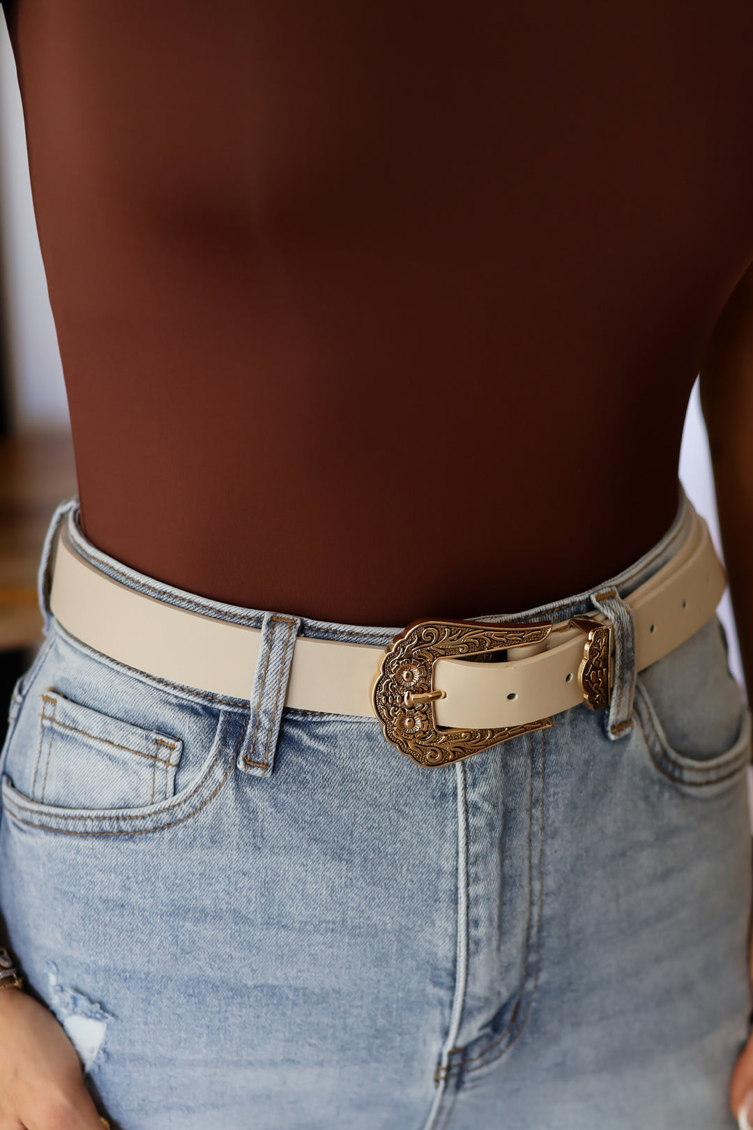 Dakota Western Buckle Belt- 4 Colors