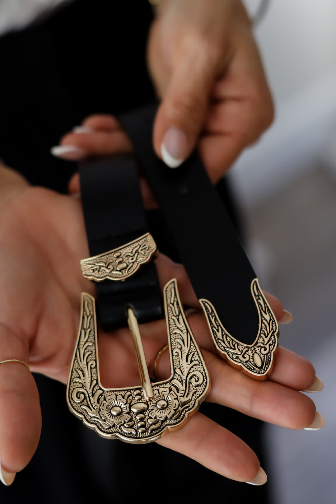 Dakota Western Buckle Belt- 4 Colors