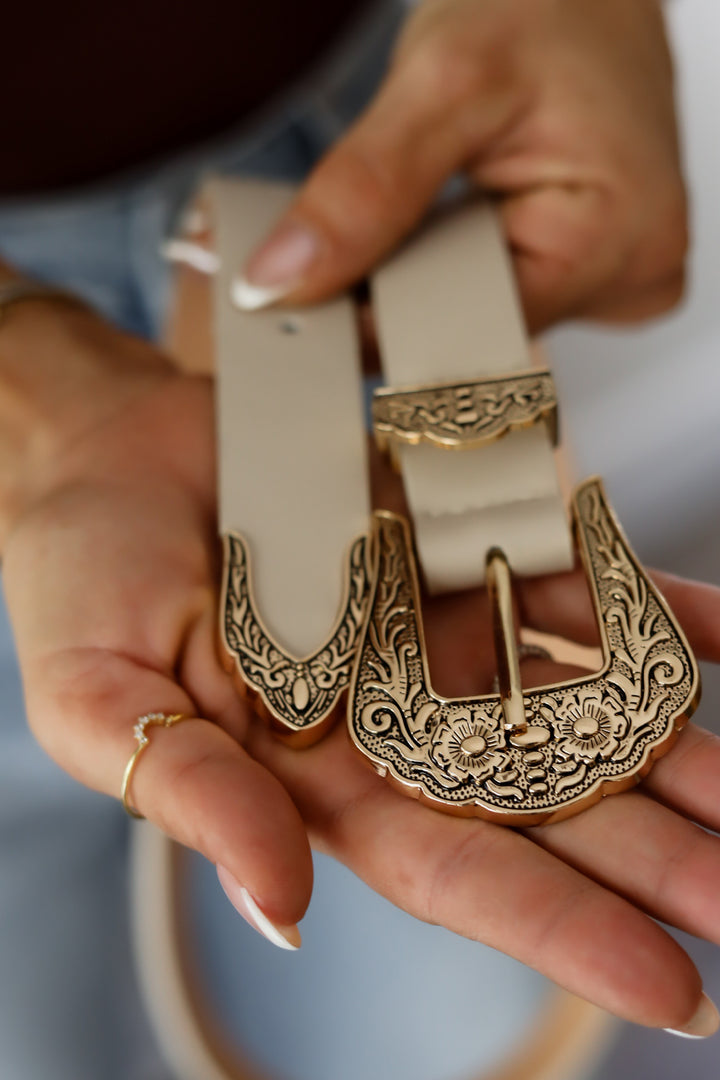 Dakota Western Buckle Belt- 4 Colors