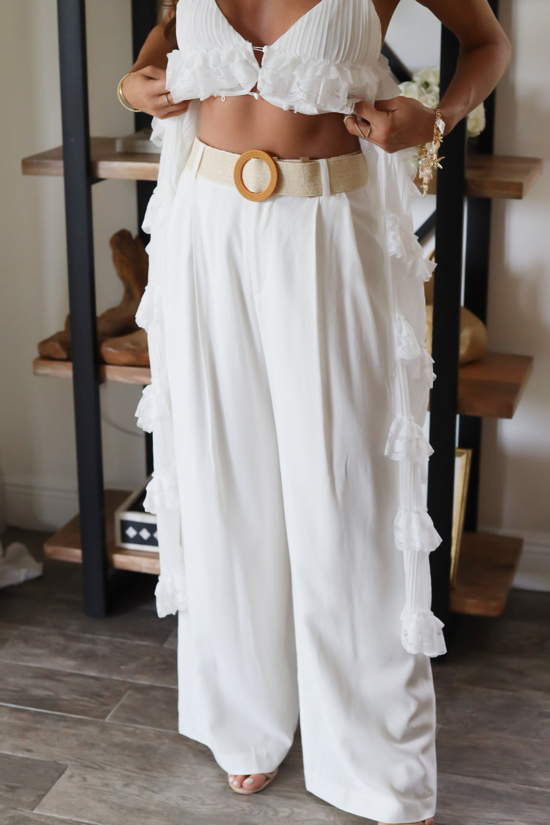 Raffia Round Belt - 2 Colors