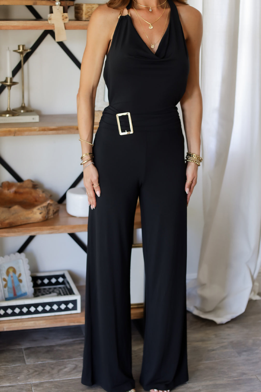 Angelique Halter Jumpsuit