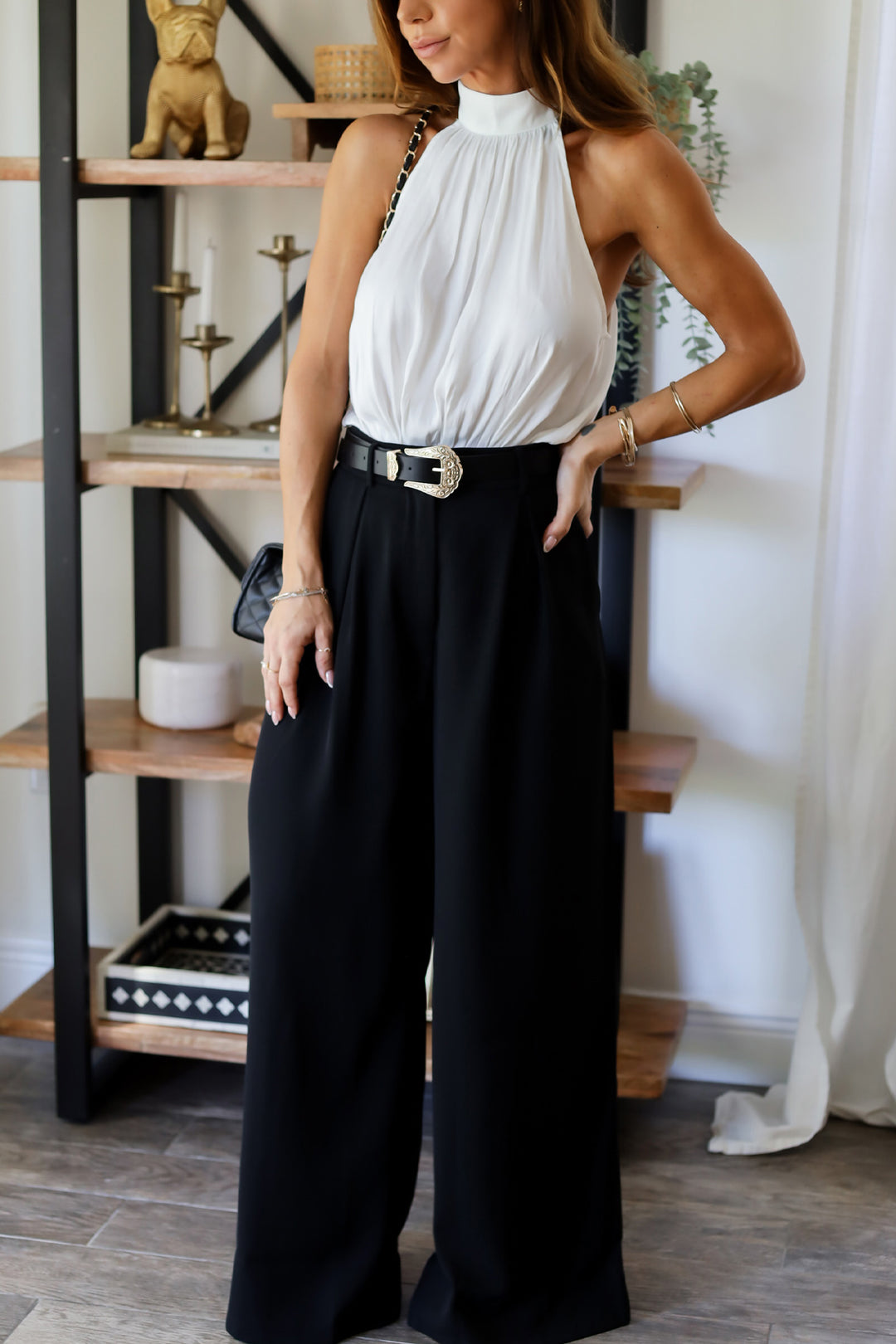 Audrey Pleated Trousers- 2 Colors