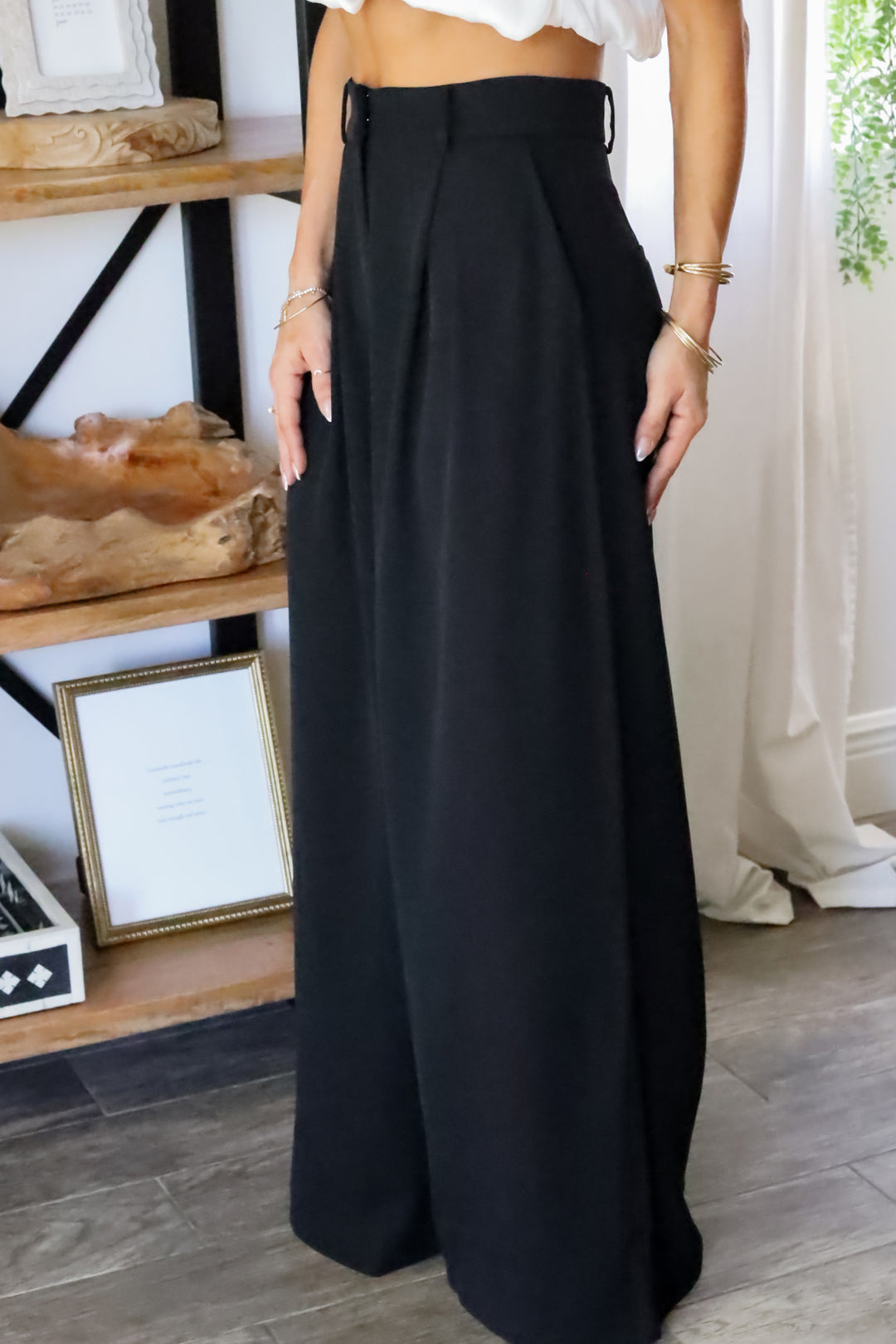 Audrey Pleated Trousers- 2 Colors