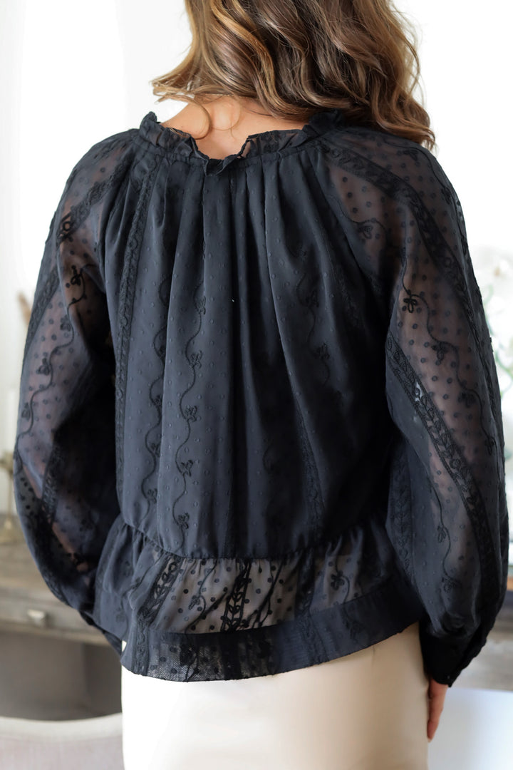 Cindy Lace Blouse