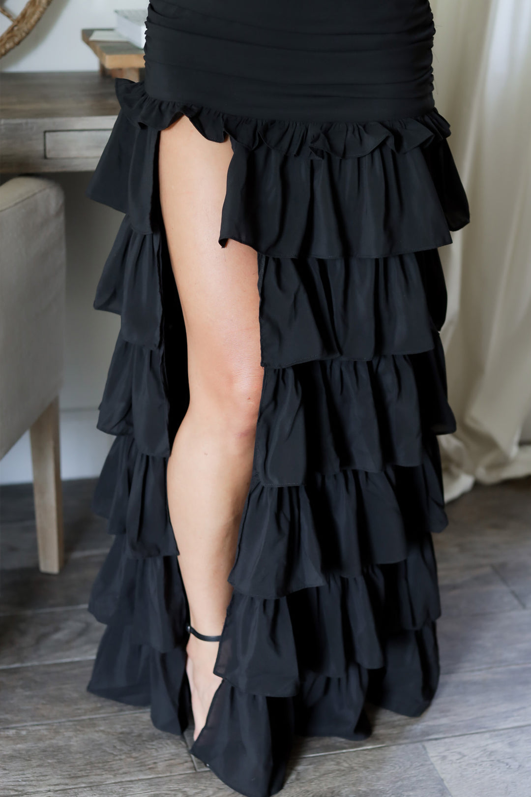 The Roslyn Ruffle Gown