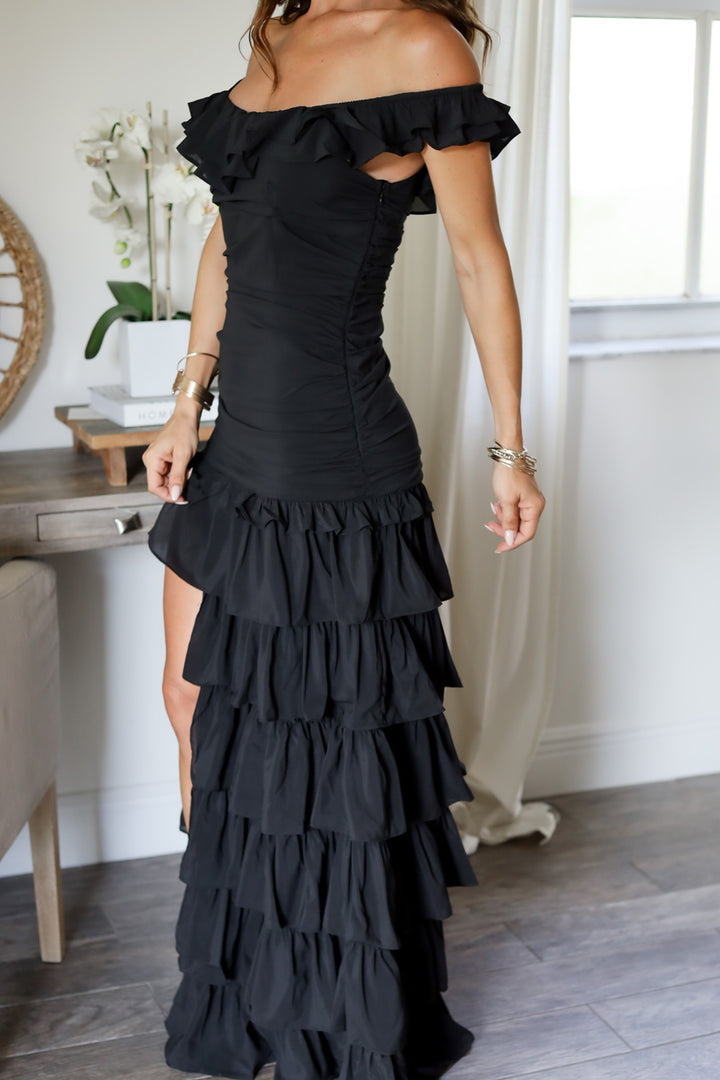 The Roslyn Ruffle Gown