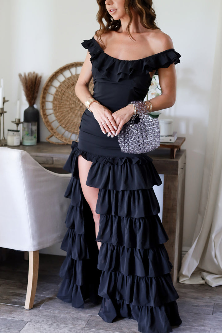 The Roslyn Ruffle Gown