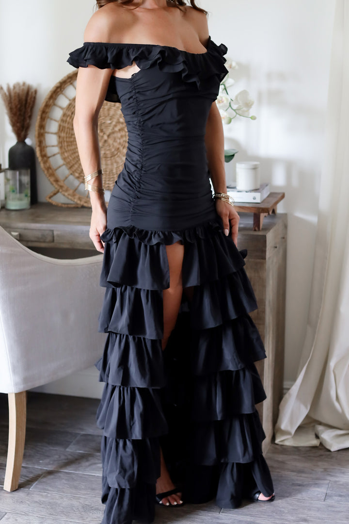 The Roslyn Ruffle Gown