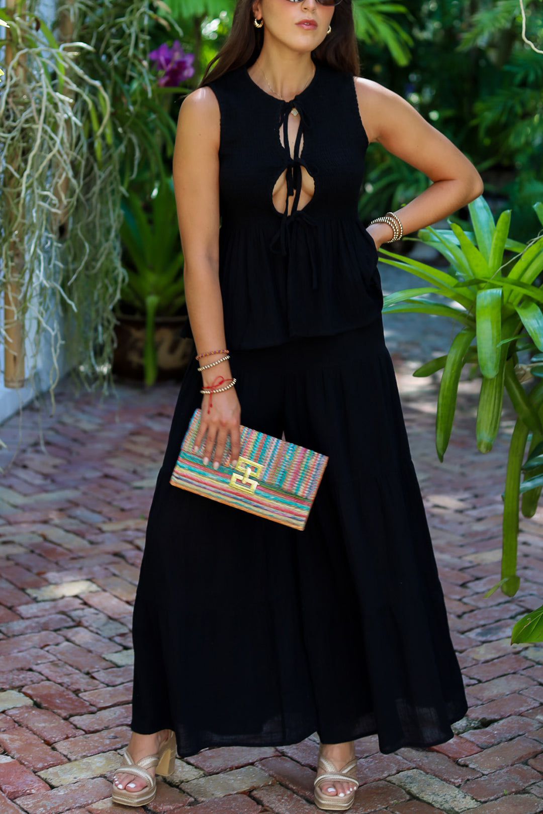 Helena Peplum Pant Set