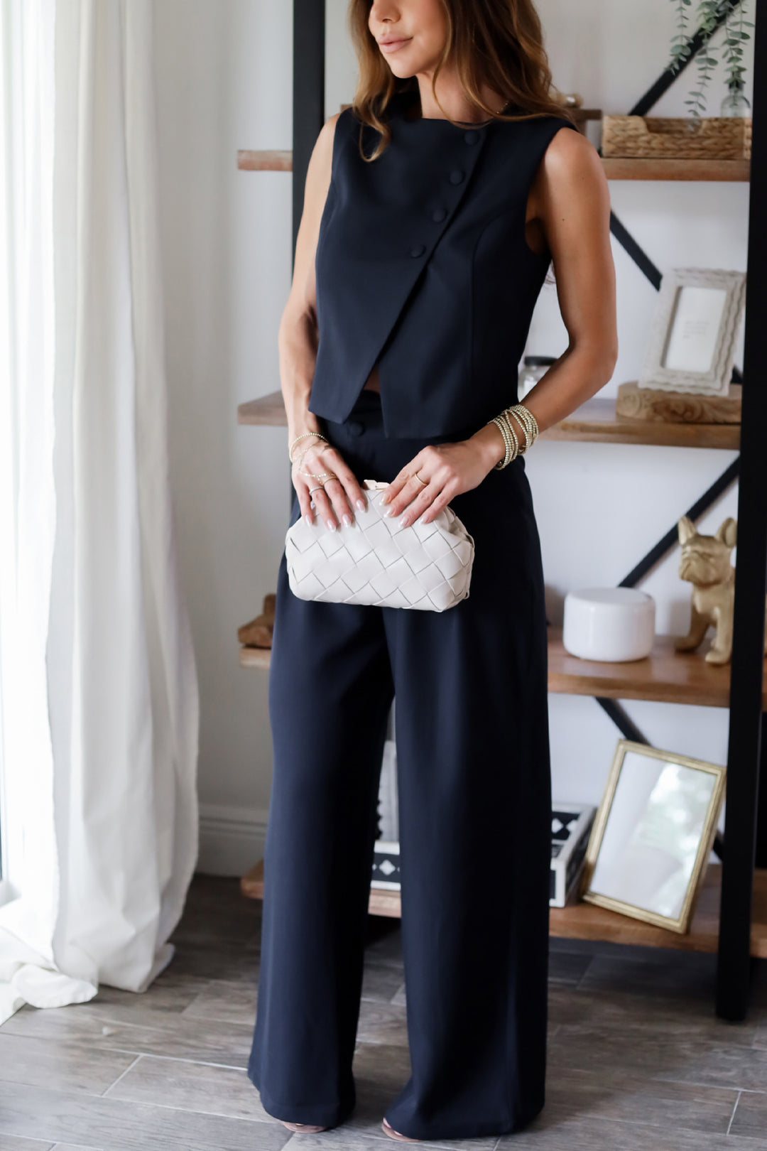 Andrea Asymmetrical Set - 2 Colors