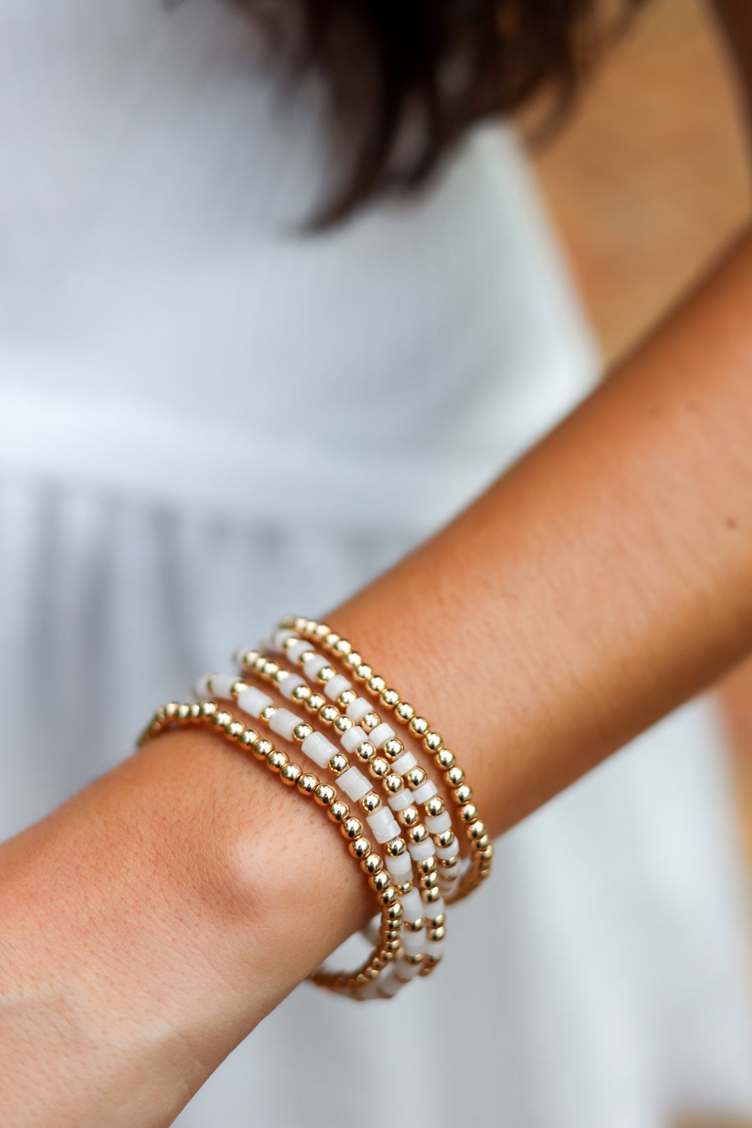Alana Beaded Bracelet Set