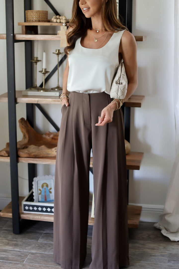 Miranda Trousers - Chocolate