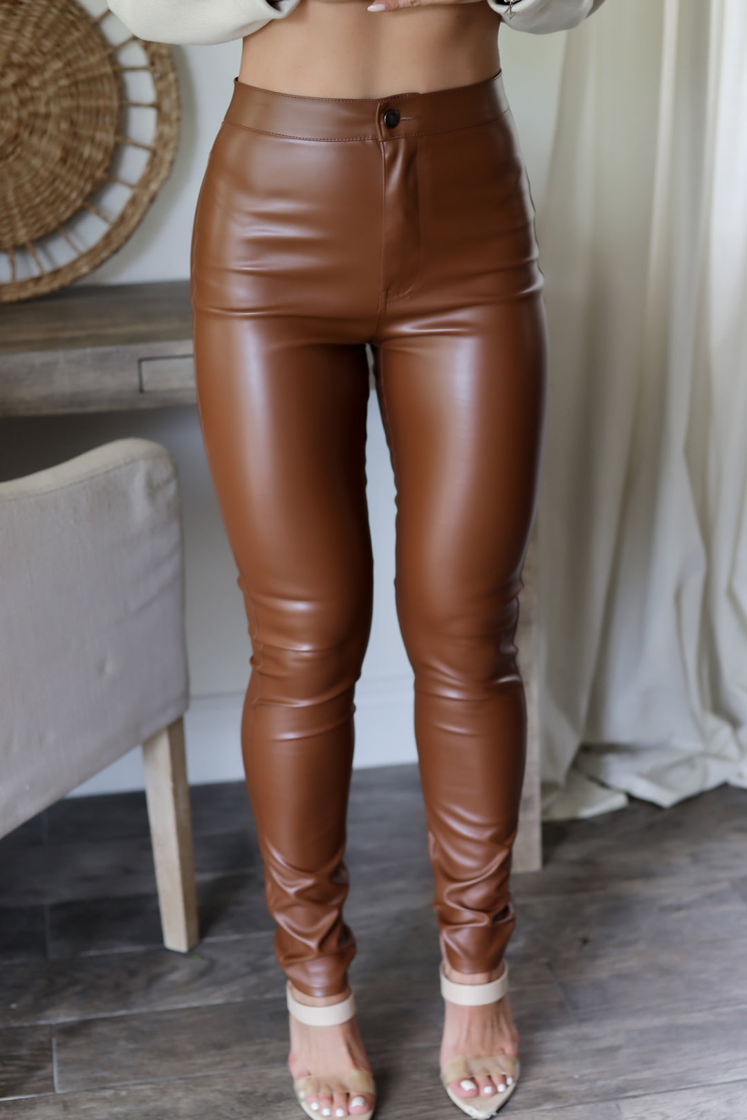 The Laura Faux Leather Pants