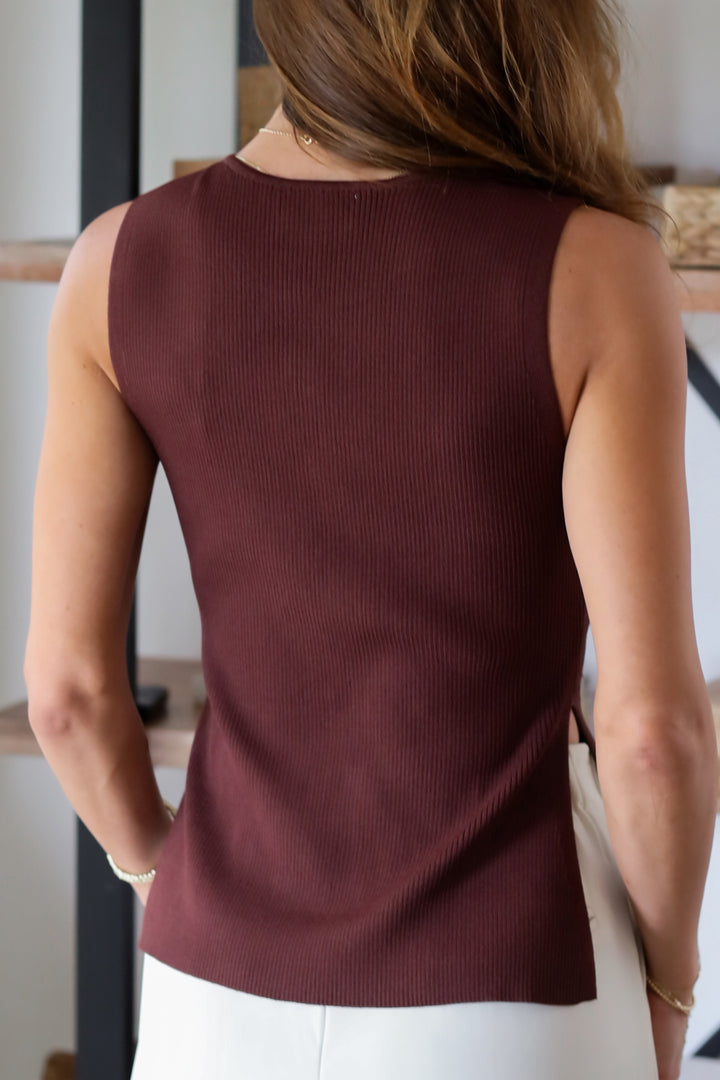 Sylvie Knitted Vest Top - 2 Colors