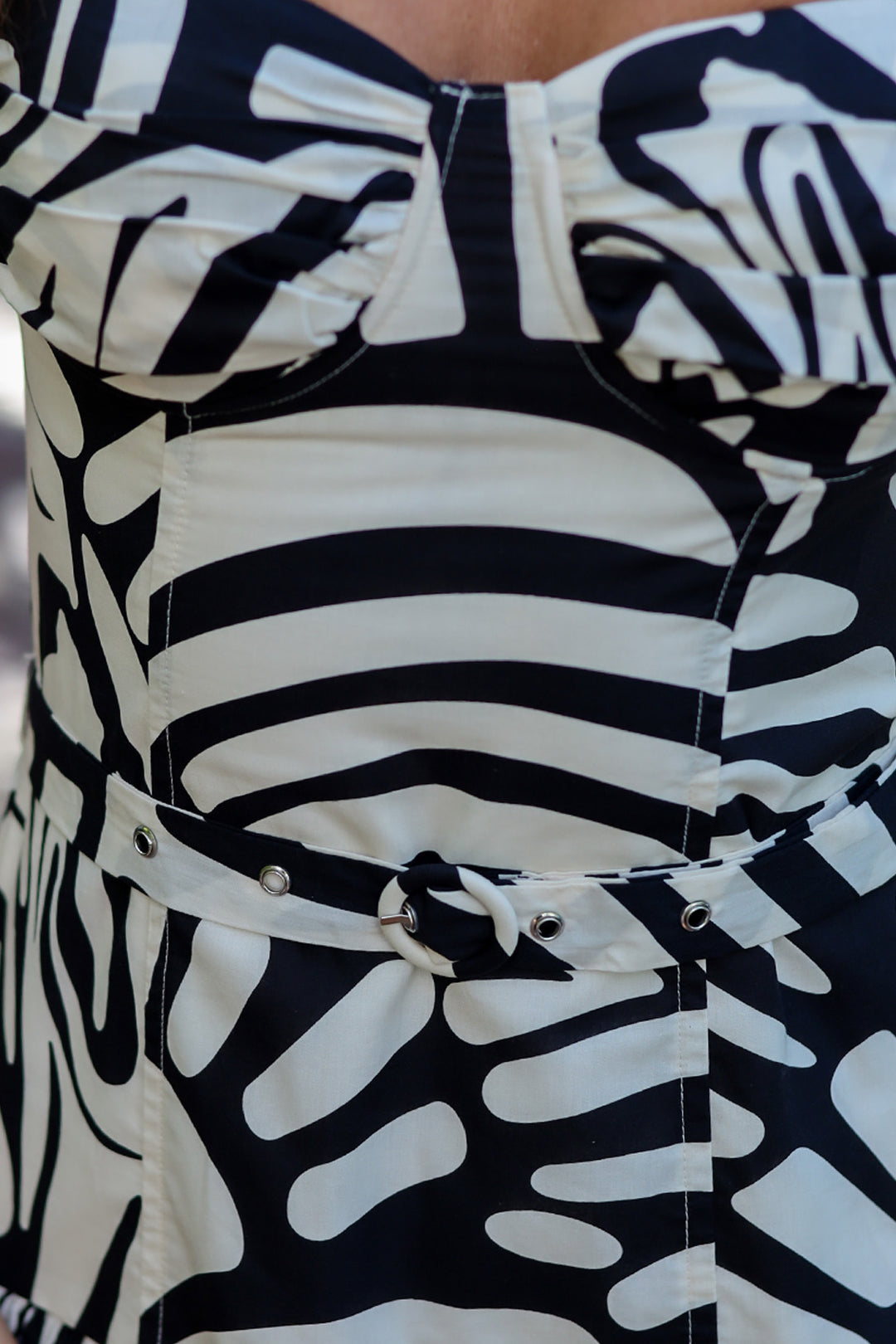 Amaya Belted Midi Dress