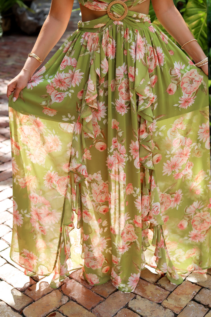 Roselle Garden Maxi