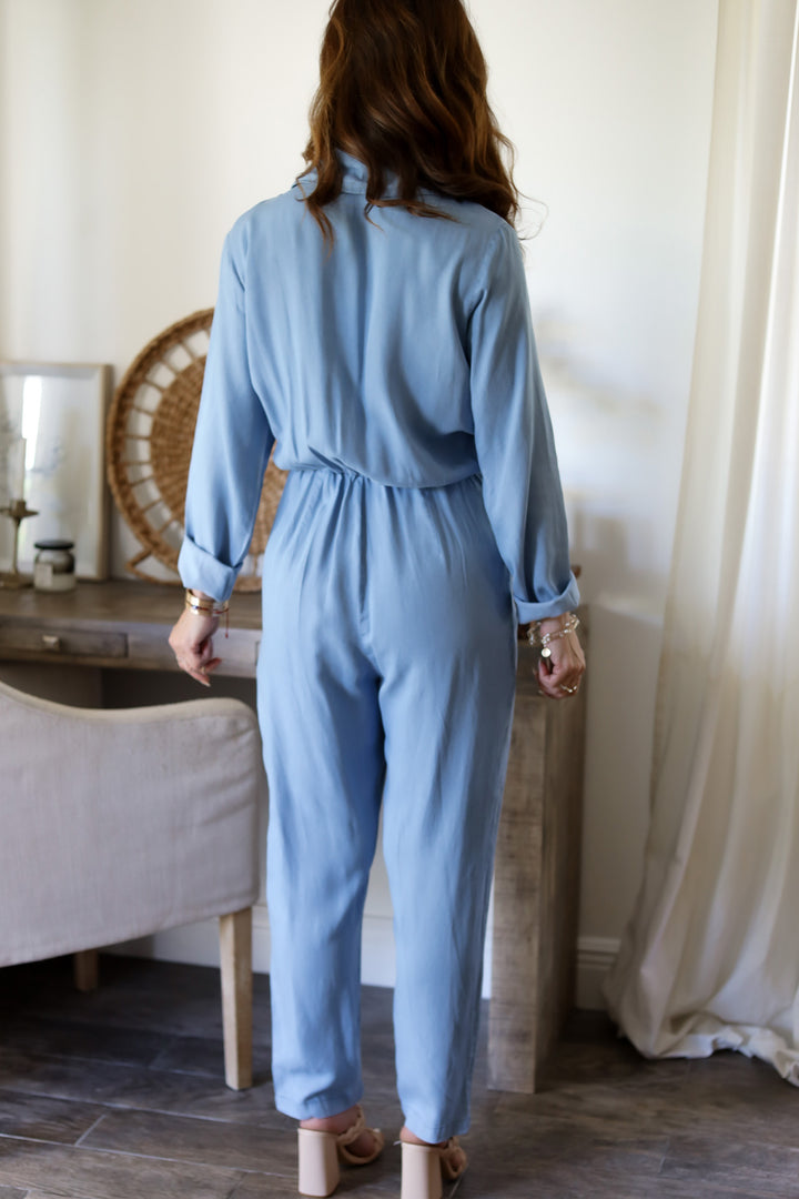 Jovi Chambray Jumpsuit