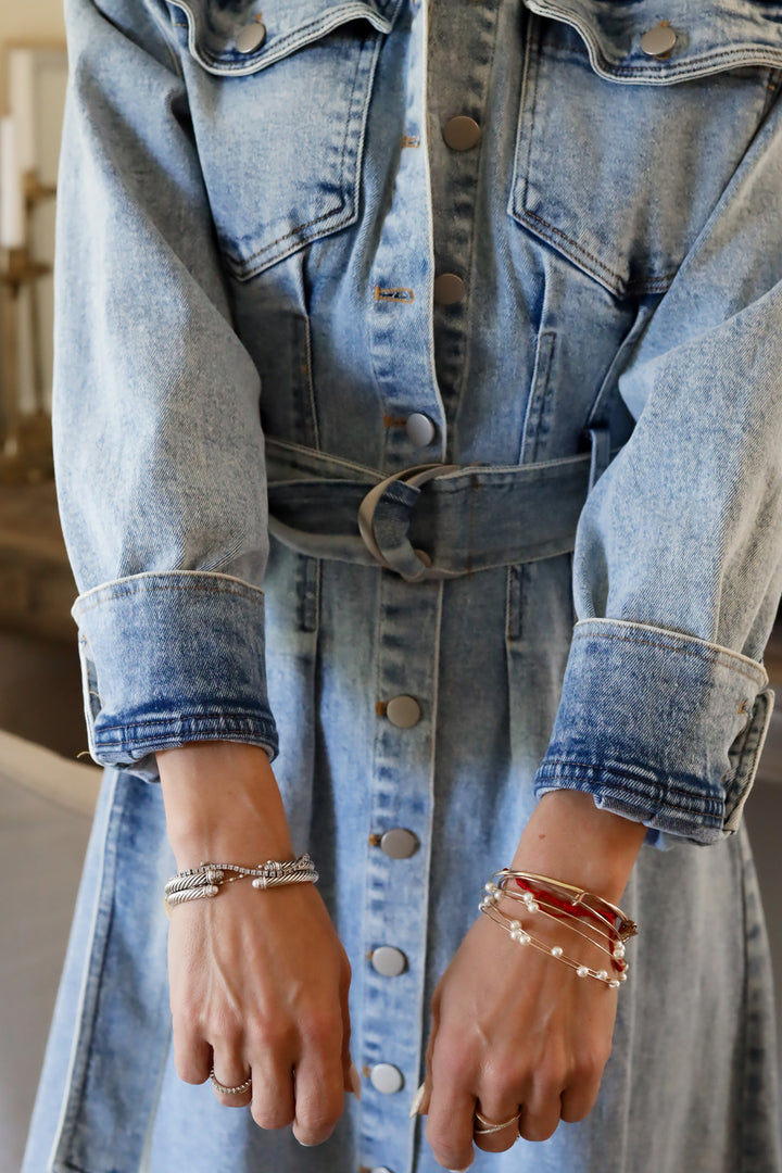 Beatriz Denim Midi Dress