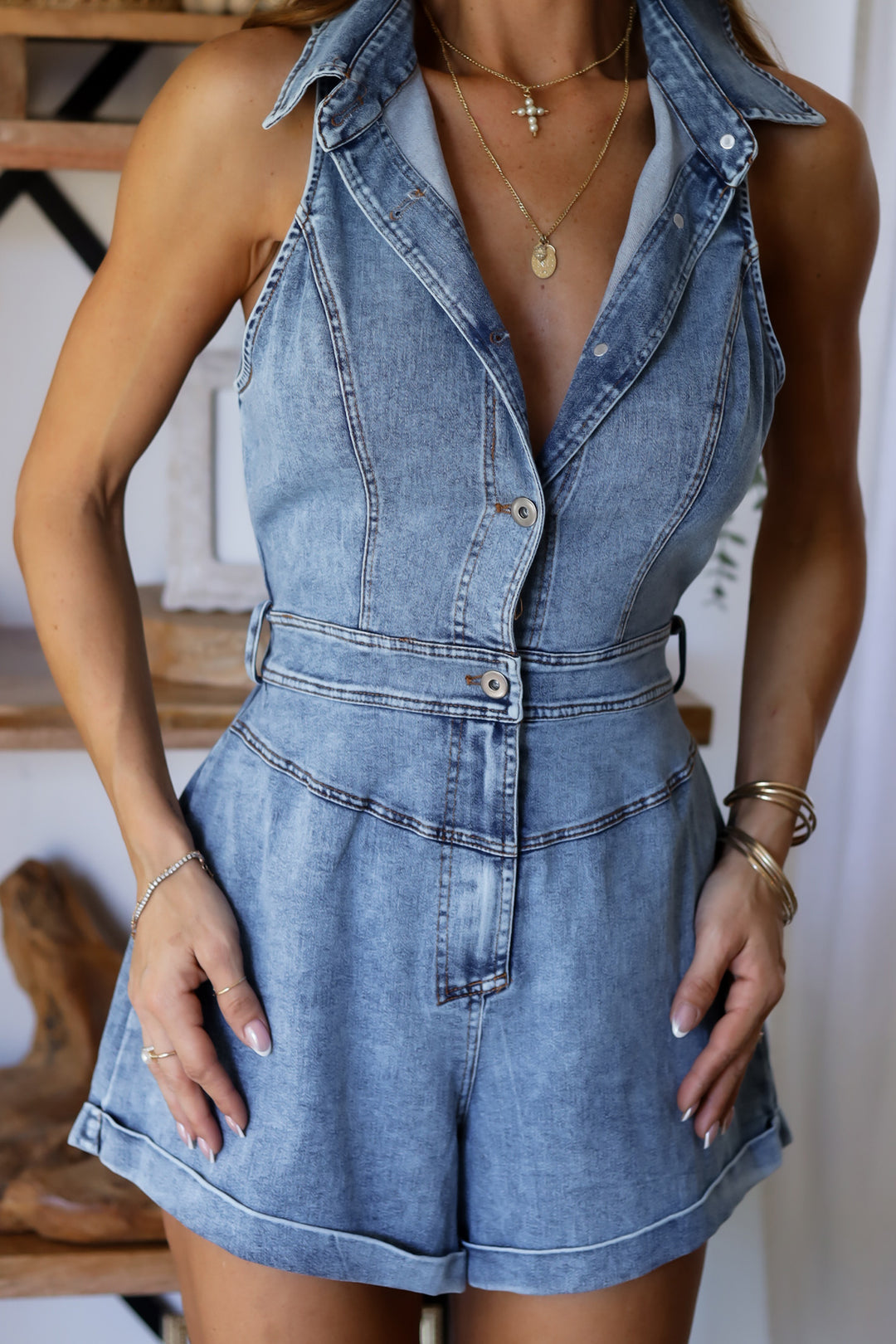 El mameluco vaquero Courtney