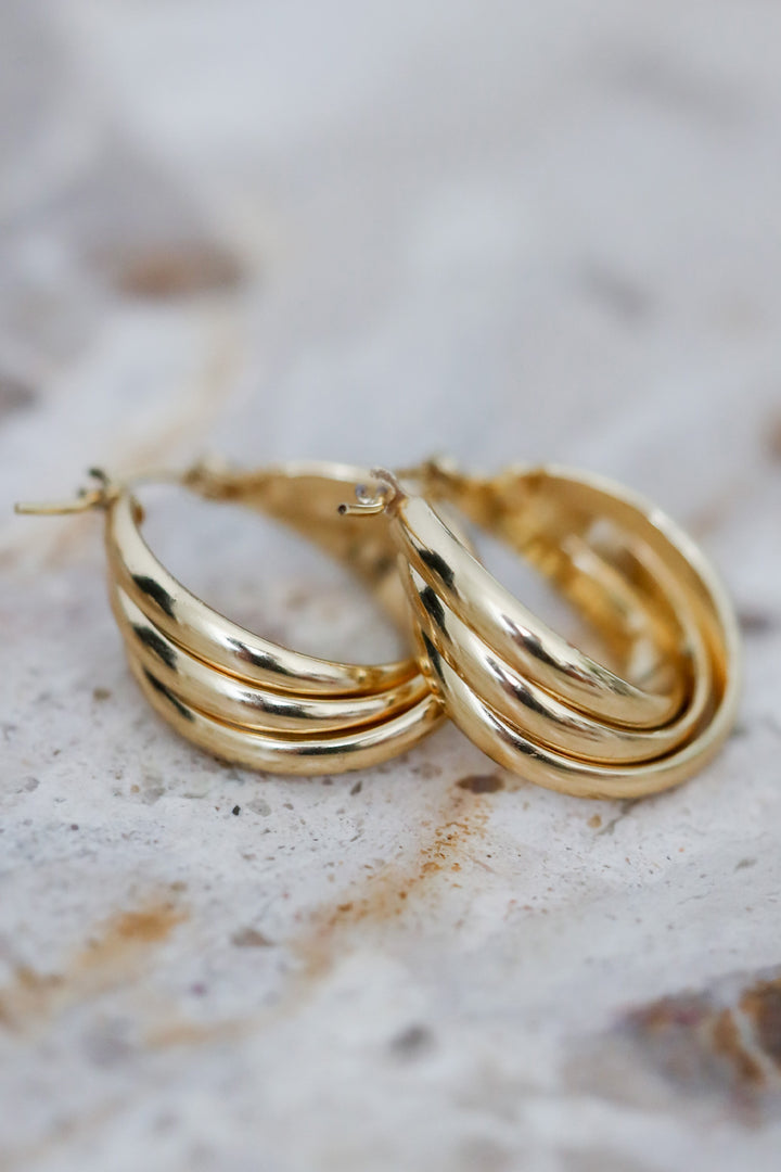 Alora Oval Hoops