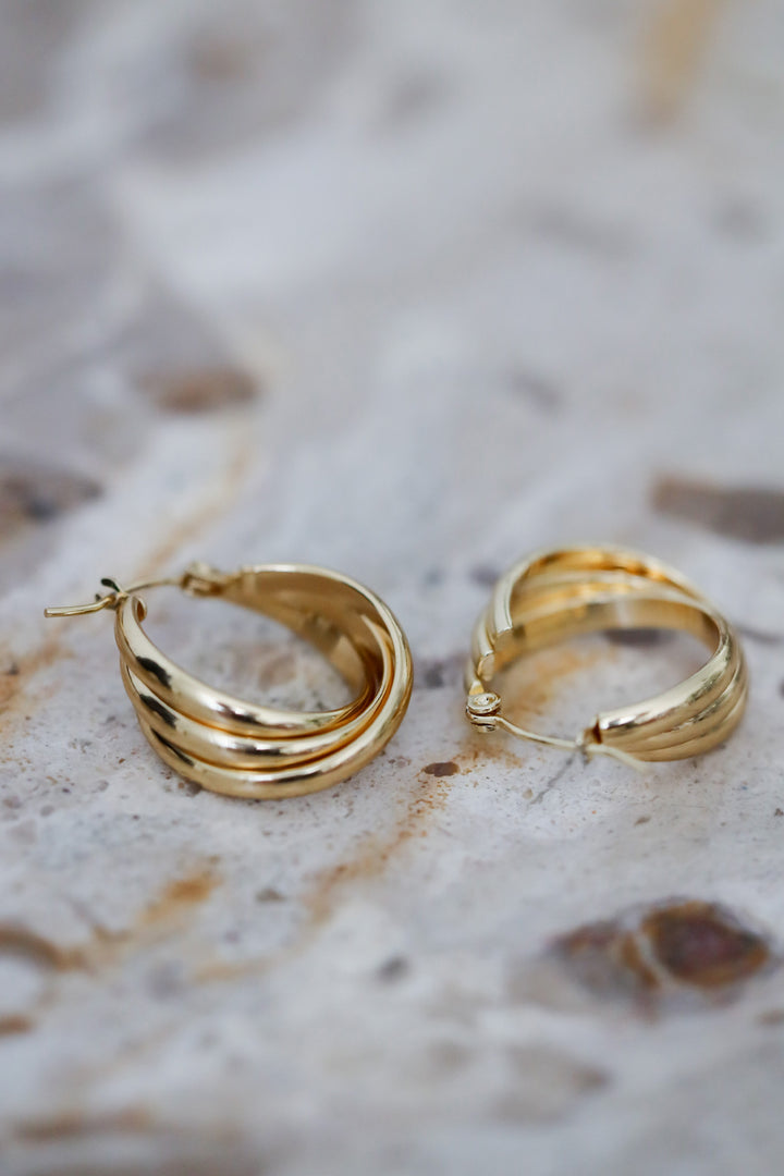 Alora Oval Hoops