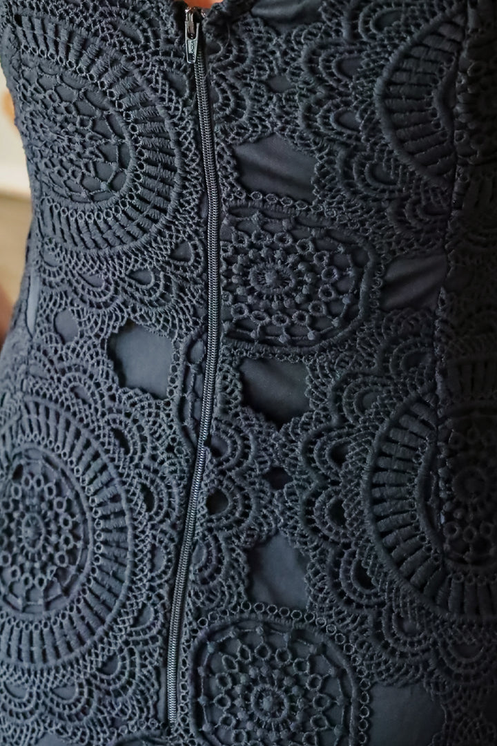 Amora Crochet Maxi Dress- 3 Colors