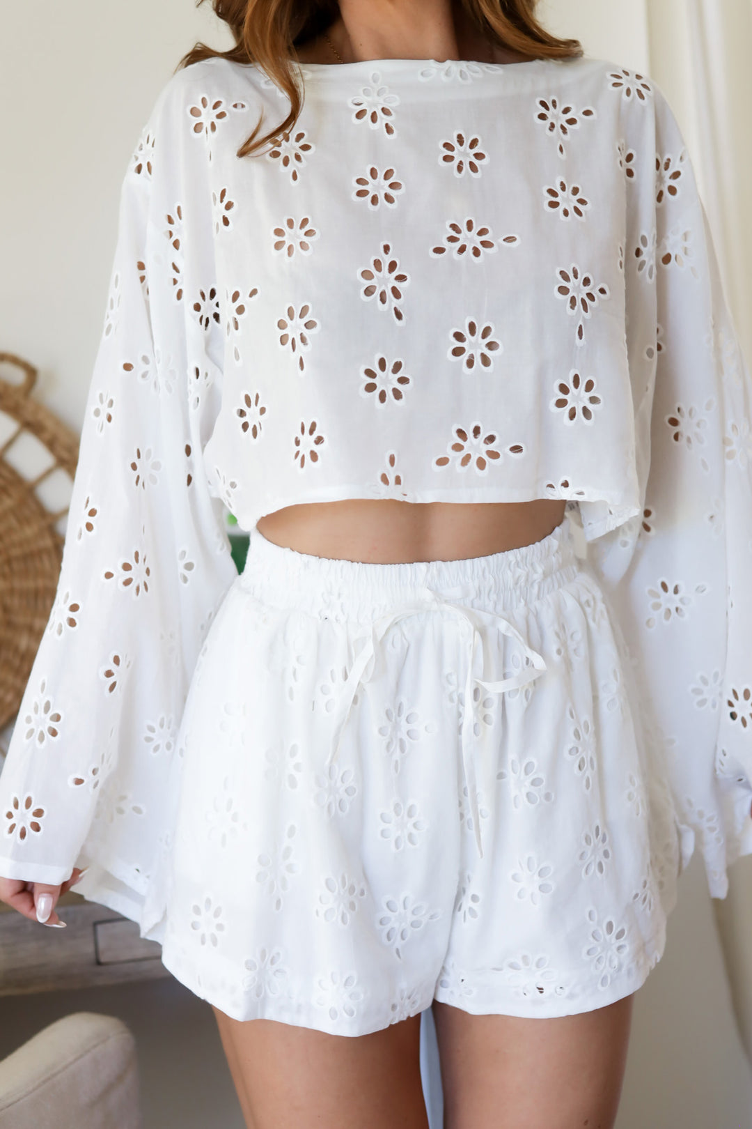 Carissa Eyelet Set