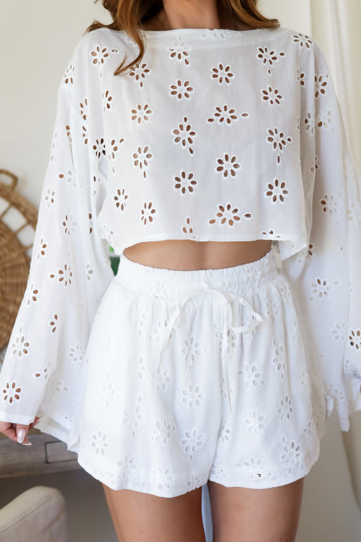 Carissa Eyelet Set