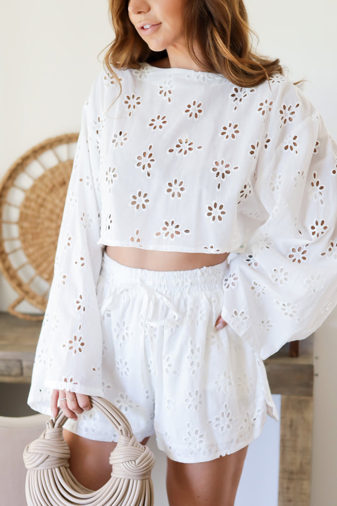 Carissa Eyelet Set