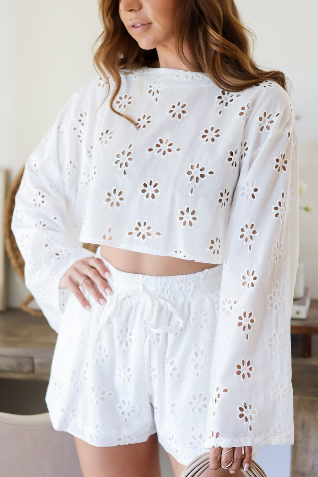 Carissa Eyelet Set